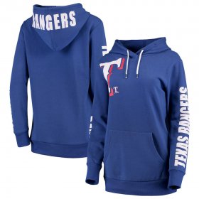 Wholesale Cheap Texas Rangers G-III 4Her by Carl Banks Women\'s 12th Inning Pullover Hoodie Royal