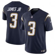 Cheap Men's Los Angeles Chargers #3 Derwin James Jr. Navy 2025 F.U.S.E. Alternate Vapor Limited Football Stitched Jersey