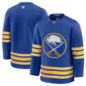 Men\'s Buffalo Sabres Blank Blue 2024-25 Home Stitched Hockey Jersey