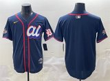 Cheap Men's American League Detroit Tigers Blank Navy 2025 All-Star Edition Limited Stitched Baseball Jersey