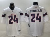 Cheap Men's Houston Texans #24 Derek Stingley Jr. White Vapor Untouchable Football Stitched Jersey