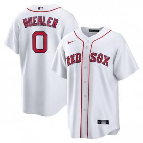 Cheap Men\'s Boston Red Sox #0 Walker Buehler White 2025 Home Limited Stitched Baseball Jersey