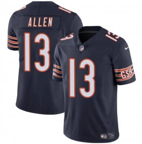 Cheap Men\'s Chicago Bears #13 Keenan Allen Navy Vapor Football Stitched Jersey