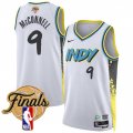 Men's Indiana Pacers #9 T.J. McConnell White 2024-25 City Edition Stitched Basketball Jersey Cheap