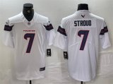 Cheap Men's Houston Texans #7 C.J. Stroud White Vapor Untouchable Football Stitched Jersey