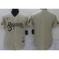 Wholesale Cheap Men's Arizona Diamondback Blank Gold 2021 City Connect Stitched MLB Cool Base Nike Jersey