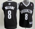 Wholesale Cheap Brooklyn Nets #8 Deron Williams Revolution 30 Swingman Black Jersey
