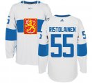 Wholesale Cheap Team Finland #55 Rasmus Ristolainen White 2016 World Cup Stitched NHL Jersey