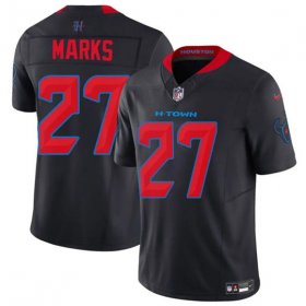 Men\'s Houston Texans #27 Woody Marks Navy 2nd Alternate 2025 F.U.S.E. Vapor Limited Football Stitched Jersey