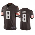 Cheap Men's Cleveland Browns #8 Kellen Mond Brown Vapor Untouchable Limited Stitched Jersey