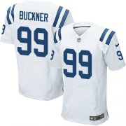 Wholesale Cheap Nike Colts #99 DeForest Buckner White Men's Stitched NFL New Elite Jersey