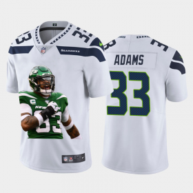 Cheap Seattle Seahawks #33 Jamal Adams Nike Team Hero Vapor Limited NFL 100 Jersey White