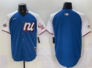Men's National League Colorado Rockies Blank Blue 2025 All-Star Edition Limited Stitched Baseball Cheap Wholesale