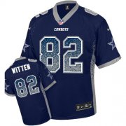 Wholesale Cheap Nike Cowboys #82 Jason Witten Navy Blue Team Color Men's Stitched NFL Elite Drift Fashion Jersey