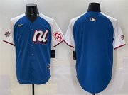 Men's National League San Diego Padres Blank Blue Alternate 2025 All-Star Edition Limited Stitched Baseball Jersey Cheap Wholesale