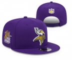 Cheap Minnesota Vikings 2025 Stitched Snapback Hats 001