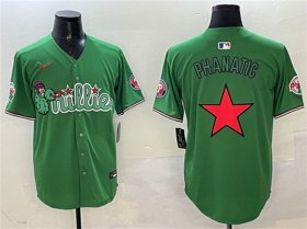 Men\'s Philadelphia Phillies Phanatic Green Limited Stitched Jerseys Cheap
