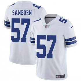Men\'s Dallas Cowboys #57 Jack Sanborn White 2025 Vapor Untouchable Limited Football Stitched Jersey Cheap