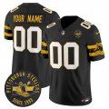 Men's Pittsburgh Steelers Throwback 1933 Patch black Vapor Limited All Stitched Jerseys Cheap Wholesale