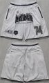 Men's Las Vegas Raiders White Shorts (Run Small) Cheap Wholesale