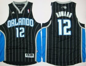Wholesale Cheap Orlando Magic #12 Dwight Howard Revolution 30 Swingman Black Jersey