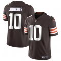Cheap Men's Cleveland Browns #10 Quinshon Judkins Brown 2025 Vapor Limited Football Stitched Jersey