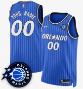 Men's Orlando Magic Active Player Custom Royal 2025 New Generation of Magic Stitched Basketball Jersey