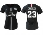 Wholesale Cheap Women's Jordan Paris Saint-Germain #23 Draxler Home Soccer Club Jersey