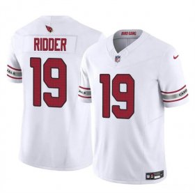 Cheap Men\'s Arizona Cardinals #19 Desmond Ridder White 2023 F.U.S.E. Vapor Untouchable Limited Football Stitched Jersey