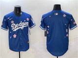 Men's Los Angeles Dodgers Blank Royal 2025 Tokyo Series Limited Stitched Baseball Jersey Cheap
