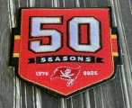 Cheap Tampa Bay Buccaneers 50th Anniversary Patch