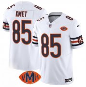 Men's Chicago Bears #85 Cole Kmet White 2025 F.U.S.E. With VMH Patch Vapor Untouchable Limited Football Stitched Jersey Cheap Wholesale