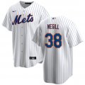 Cheap Men's New York Mets #38 Tylor Megill White Cool Base Stitched Baseball Jersey