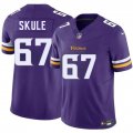 Men's Minnesota Vikings #67 Justin Skule Purple 2025 F.U.S.E. Vapor Untouchable Limited Football Stitched Jersey Cheap