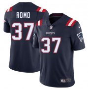 Men's New England Patriots #37 Parker Romo Navy 2025 Vapor Limited Football Stitched Jersey Cheap