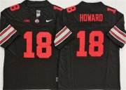 Cheap Men's Ohio State Buckeyes #18 Will Howard Black 2025 F.U.S.E. Limited Stitched Jersey