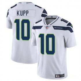 Men\'s Seattle Seahawks #10 Cooper Kupp White 2025 Vapor Limited Football Stitched Jersey Cheap