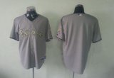 Wholesale Cheap marlins Blank Grey USMC Cool Base Stitched MLB Jersey