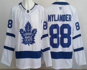 Men\'s Toronto Maple Leafs #88 William Nylander White Authentic Jersey