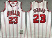 Men's Chicago Bulls #23 Michael Jordan White Stitched Basketball Jersey Cheap