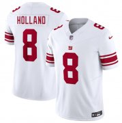 Cheap Men's New York Giants #8 Jevon Holland White 2025 F.U.S.E. Vapor Untouchable Limited Football Stitched Jersey