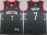 Cheap Men's Houston Rockets #7 Kevin Durant Black Statement Edition Stitched Jersey
