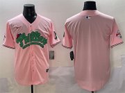 Cheap Men's Philadelphia Phillies Blank Pink Phanatic Limited Stitched Jersey