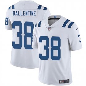 Men\'s Indianapolis Colts #38 Corey Ballentine White 2025 Vapor Limited Football Stitched Jersey Cheap