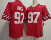 Men's Ohio State Buckeyes #97 Nick Bosa Red 2025 F.U.S.E. Limited Stitched Jersey Cheap Wholesale