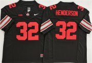 Cheap Men's Ohio State Buckeyes #32 TreVeyon Henderson Black 2025 F.U.S.E. Limited Stitched Jersey