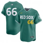 Cheap Men's Boston Red Sox #66 Brayan Bello Green 2025 City Connect Limited Stitched Baseball Jersey