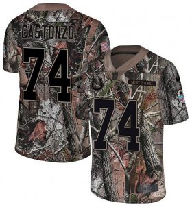 Wholesale Cheap Nike Colts #74 Anthony Castonzo Camo Men\'s Stitched NFL Limited Rush Realtree Jersey