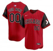 Cheap Men's Chicago White Sox Active Player Custom Red Black 2025 City Connect Limited Stitched Baseball Jersey