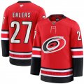 Cheap Men's Carolina Hurricanes #27 Nikolaj Ehlers Red 2024-25 Alternate Stitched Hockey Jersey